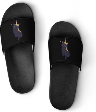 Generic Catcorn Shower Shoes Slipper for Women Men Beach Slippers Quick Drying Non Slip Open-Toe Sandals