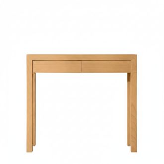 Wabi Home Consola con cajones de madera maciza 90cm
