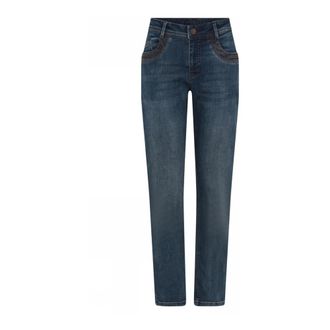 C.Ro Slim Bottom Up Jeans Denim Azul - Jeans - Mujer - Azul - 2XL