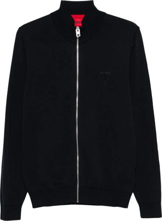 HUGO BOSS San Jacomo vest met print - Blauw