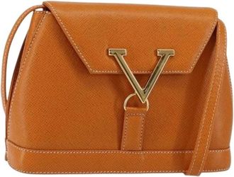 Valentino Pre-owned Cross Body Bags, female, Brown, Size: ONE SIZE Pre-owned Vintage Cross Body Bag