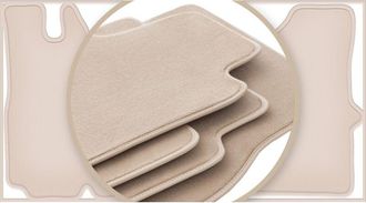OEM Alfombrillas Beige Premium Para Renault Master Ii Entrega 2003-2010