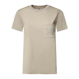 Max Mara T-Hemden - Dames - Tops - Beige - Maat: S