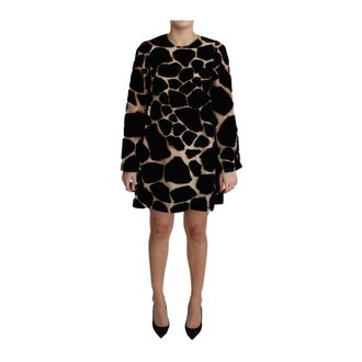 Dolce & Gabbana Dames, Jurken, Veelkleurig, Maat: 3XS Zijde