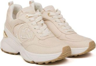 Michael Kors Katrina Wedge Trainer Sneaker - Beige