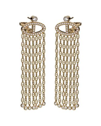 Herm&egrave;s 18K 1.41 ct. tw. Diamond Earrings (Authentic Pre-Loved)