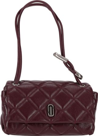 Marc Jacobs Dark Plum Mini Dual Shoulder Bag