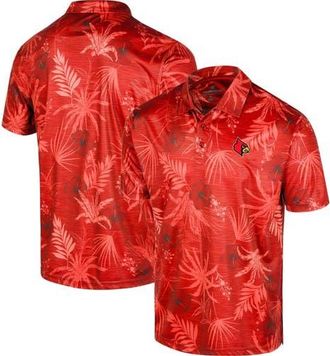 Colosseum Mens Colosseum Red Louisville Cardinals Palms Team Polo at Nordstrom, Size Medium
