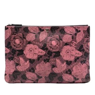 Chanel Pre-owned Clutches, female, Pink, Size: ONE SIZE Pre-owned Clutch