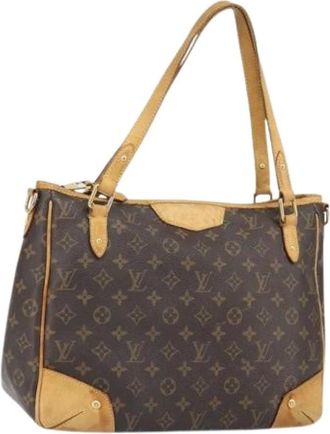 Louis Vuitton Pre-owned Shoulder Bags, female, Brown, Size: ONE SIZE Pre-owned Vintage Shoulder Bag