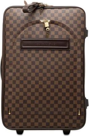 Louis Vuitton Pre-owned Pegase Legere 55 - Dames - Vintage Weekendtas - Bruin - ONE Size - Vintage