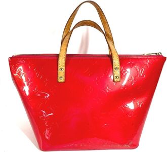 Louis Vuitton Pink Rose Pop Monogram Vernis Handbag Tote Bag (Pre-Owned)