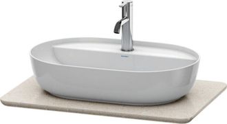 Duravit Duravit - Luv Consola De Piedra De Cuarzo Lu9465, Anchura 688mm, Se
