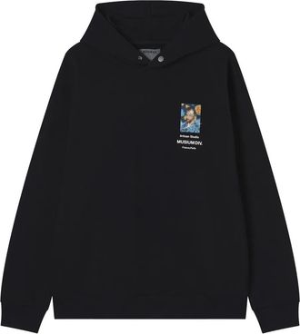 Musium Div. Felpa con stampa - Nero