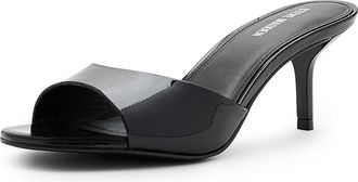 Steve Madden Kendrix Womens Sandals Black Leather : 8.5 M, Synthetic