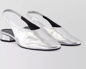 Aeyde leather dua mules