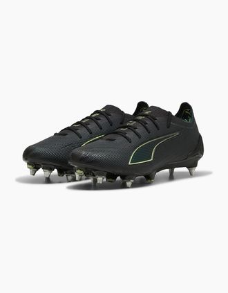 Puma Mens 6 Ultimate Soft Ground Football Boots - Black - Size: 4.5 37.5