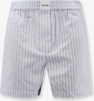 The Attico Shorts in cotone con motivo a righe - THE ATTICO - gender_Woman