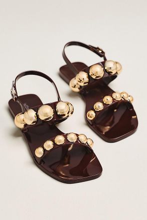 Jeffrey Campbell Gum Drop Studded Jelly Sandals