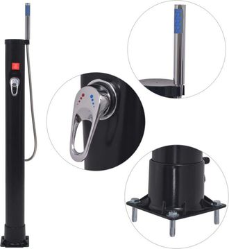 vidaXL Ducha Solar 8 L Pvc Acero Vidaxl