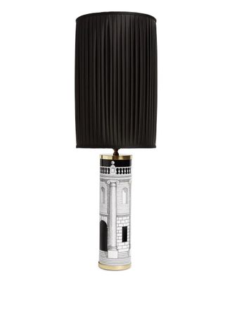 Fornasetti Paralume a pieghe - Nero