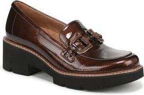 Naturalizer Corrine Bit Loafer in Brown Patent Faux Leather at Nordstrom Rack, Size 7.5