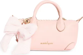 Nanette Lepore Small Top Handle Crossbody Bag in Peachy Pink at Nordstrom Rack