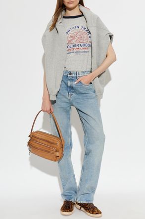 Golden Goose Straight-leg Jeans, Womens, Light Blue