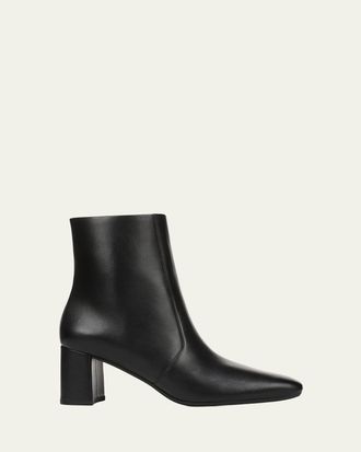 Vince Tegan Leather Ankle Boots