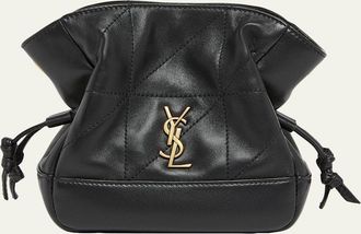 Saint Laurent Jamie Mini YSL Quilted Leather Shoulder Bag