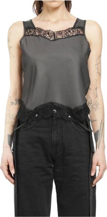 Maison Margiela Mujer, Camisetas, Gris, Talla: S