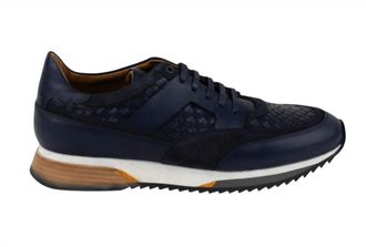 Sebata Mens Aristotle Sneakers In Navy