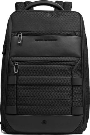 Piquadro W139 Travel Rugzak - Heren - Rugzakken - Zwart - ONE Size - Leer - Tassen