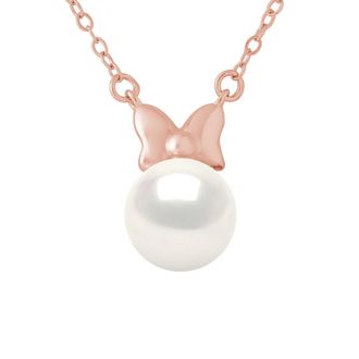 Lola Van Der Keen Womens Necklace - Like a Star Collection - Pink Sterling Silver - One Size