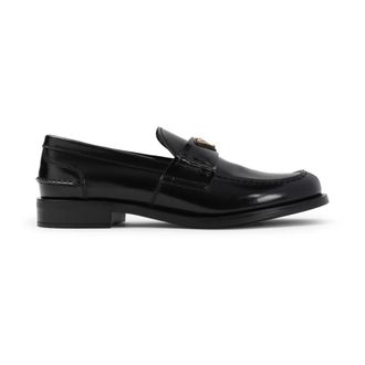 Prada Loafers, female, Black, 4 1/2 UK, Loafer Shoes Elegant Style