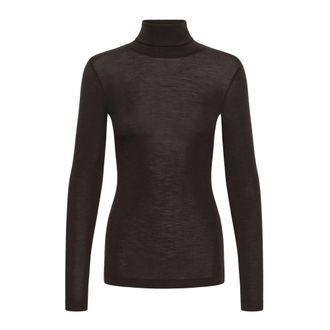 Inwear Fang IW Rollneck - Knitwear - Mujer - Marr&oacute;n - 3XL