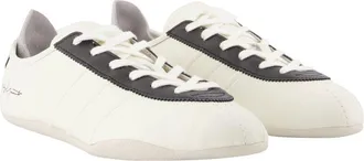 Yohji Yamamoto Unisex Tokyo Sneakers - Y-3 Leather White Calfskin Shoes