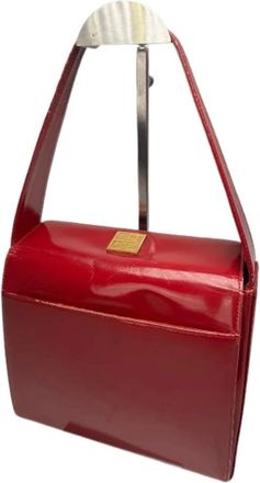Givenchy Pre-owned Handbags, female, Red, Size: ONE SIZE Pre-owned Leather Handbag