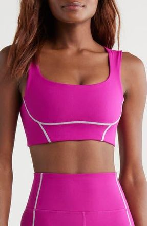 Free People FP Movement Youre a Peach Sports Bra in Berry Blitz at Nordstrom Rack, Size X-Large