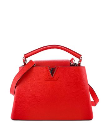 Louis Vuitton Capucines Bag Leather BB satchel - Rosso