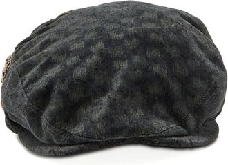Dolce & Gabbana Basco in velluto con ricamo - Grigio