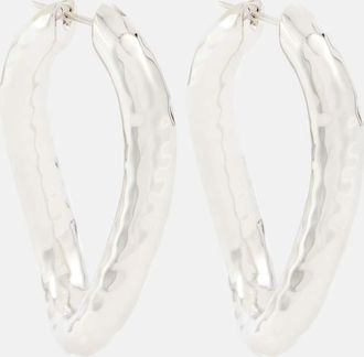 Jil Sander Large hoop earrings