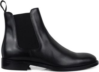 Alberto Leren Laarzen - Heren - Chelseaboots - Zwart - 40 EU - Leer - Schoenen