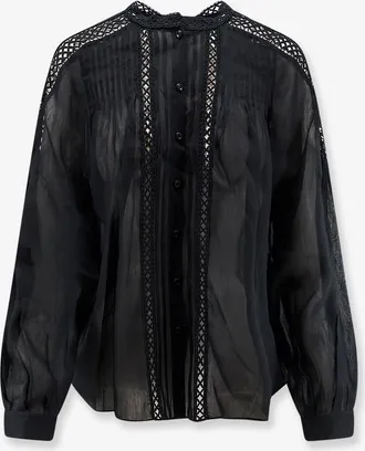 Isabel Marant Camicia Polda in viscosa e lino - MARANT ETOILE - gender_Woman