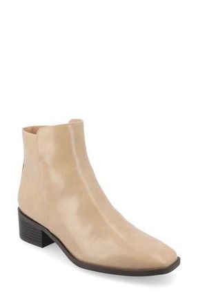 Journee Collection Capri Bootie in Tan at Nordstrom Rack, Size 5.5