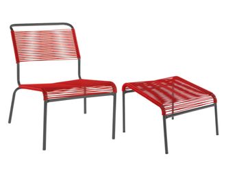 Schubiger M&ouml;bel Lounger + Hocker S&auml;ntis