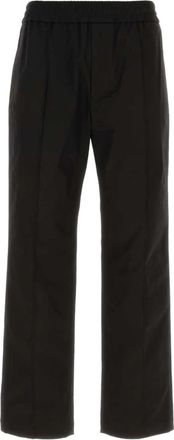 Valentino Garavani Stretch Katoenen Broek - Heren - Sweatpants - Zwart - M - Katoen - Broeken