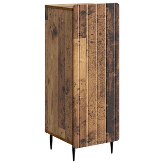 vidaXL Aparador Madera Envejecida 34,5 X 33 X 92 Cm Vidaxl