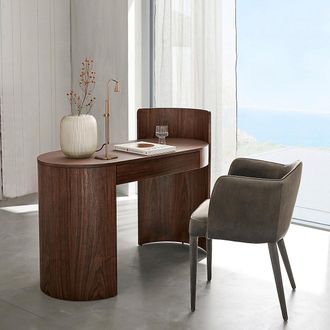 AM.PM Tafel Fauteuil in fluweel, Leos