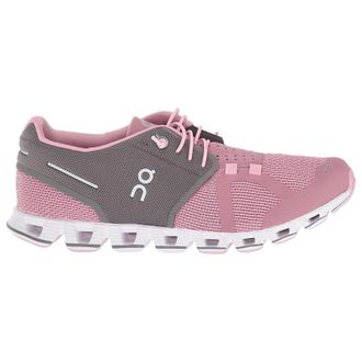 On Cloud Textile Synthetic Womens Low Top Trainers - Charcoal Rose - Size:UK 4.5